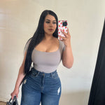 Bell bottom distressed Jean