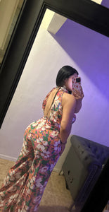 Open back jumpsuit