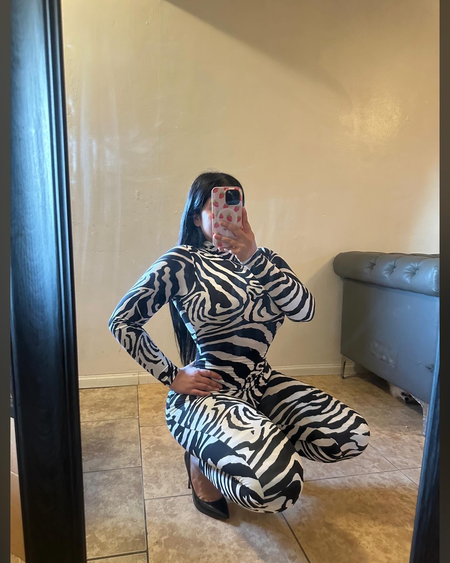 Zebra jumpsuit