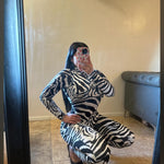 Zebra jumpsuit