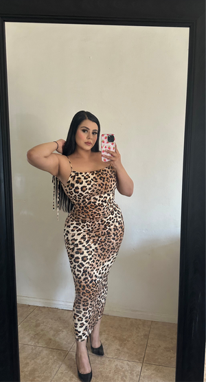 Sexy open back dress