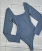 Snatching body suit long sleeve