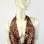 Cheetah print top