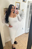Veronica maxi dress double layered