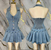 Denim tennis dress