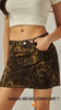 Leopard baddie skirt