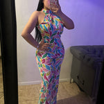Open back jumpsuit