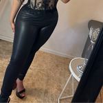 Pleather legging