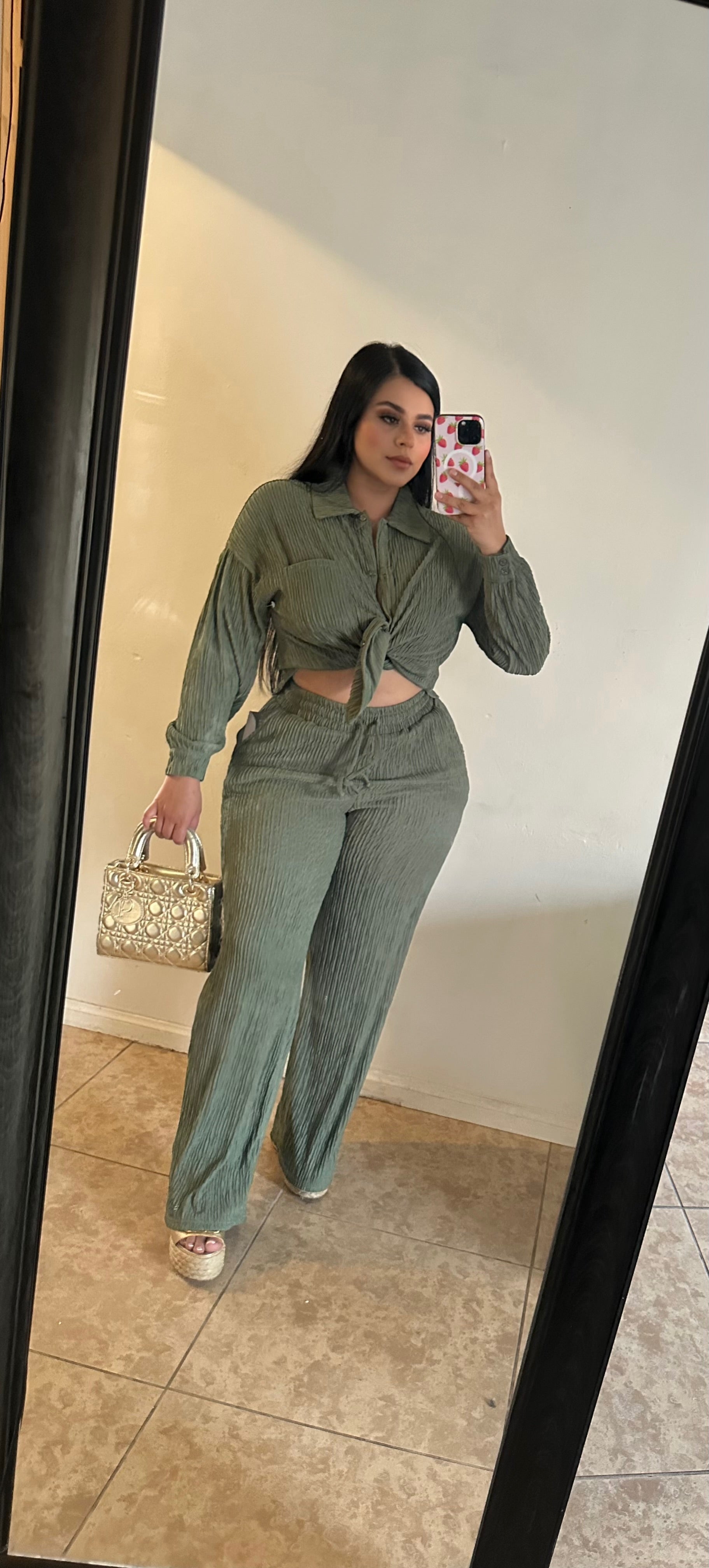 Oversized olive set
