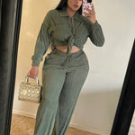 Oversized olive set