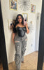 Faux corset