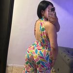 Open back jumpsuit