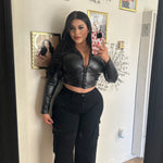 Petite girl cargo