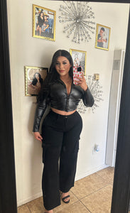 Petite girl cargo