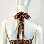 Cheetah print top