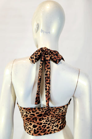 Cheetah print top