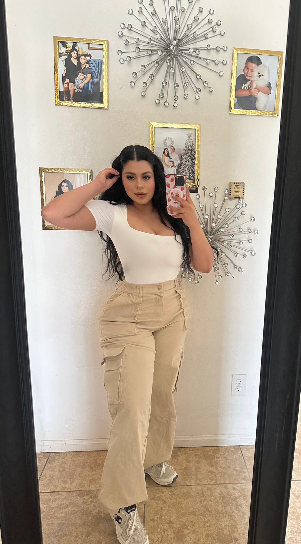 Khaki Cargo (TALL GIRL FRIENDLY)