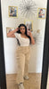 Khaki Cargo (TALL GIRL FRIENDLY)