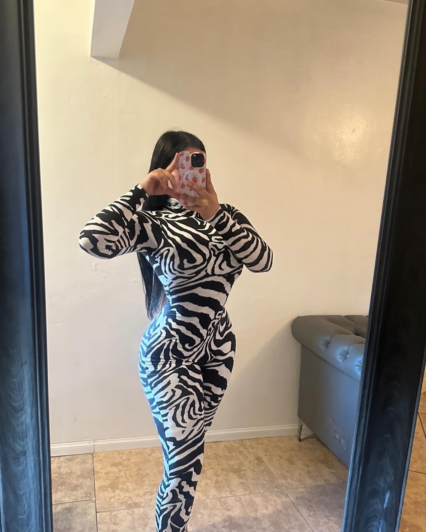 Zebra jumpsuit