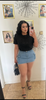 Cargo mini skirt