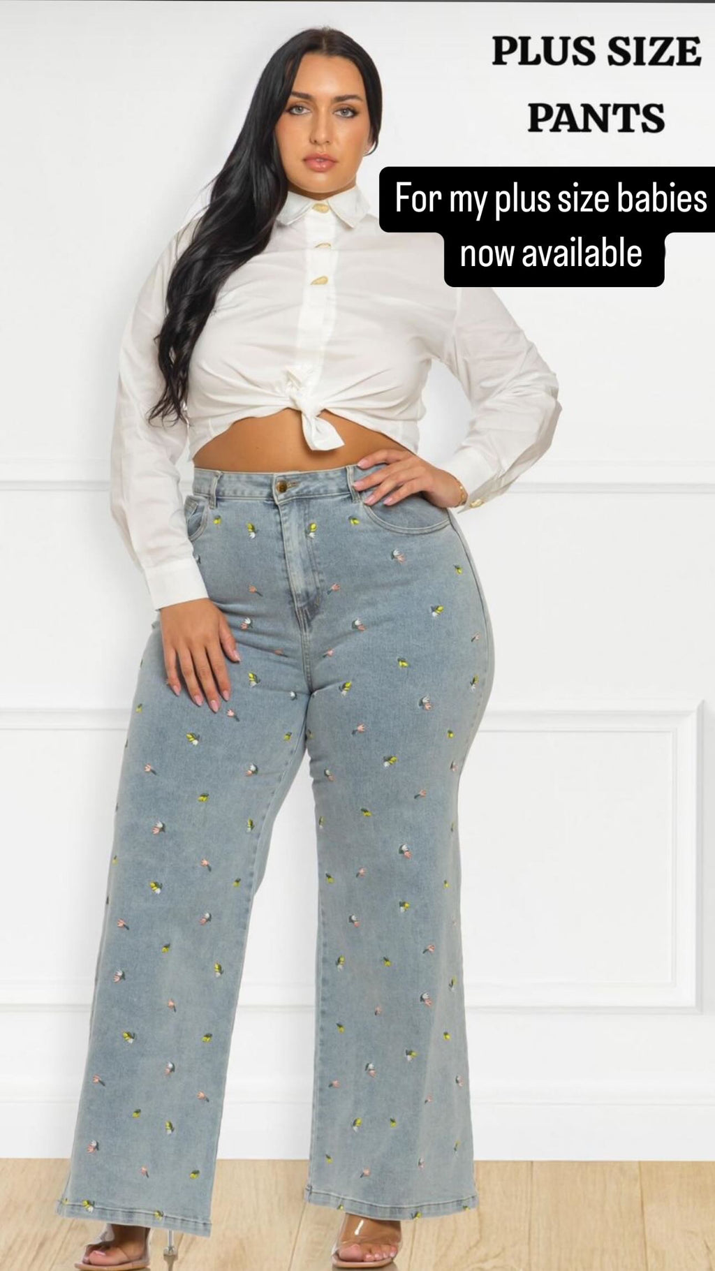 Plus size glam Jean