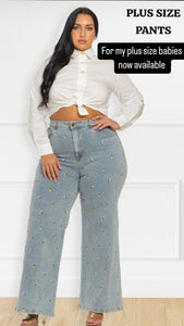 Plus size glam Jean